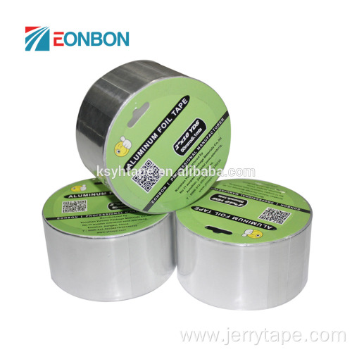 Self Adhesive Silver Fireproof Aluminum Foil Tape